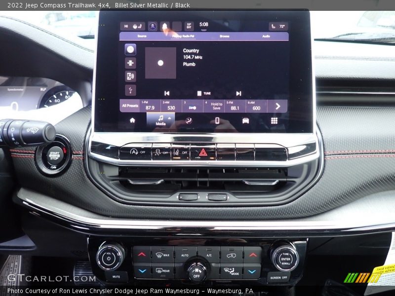 Billet Silver Metallic / Black 2022 Jeep Compass Trailhawk 4x4