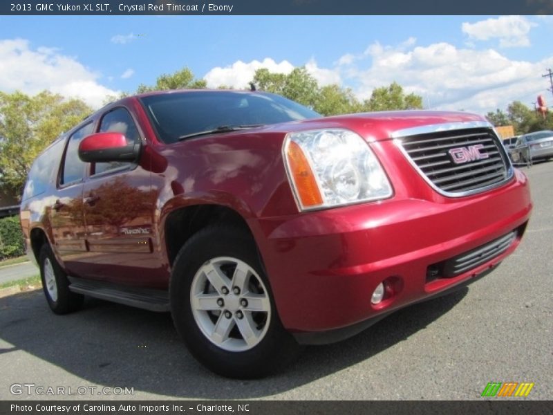 Crystal Red Tintcoat / Ebony 2013 GMC Yukon XL SLT