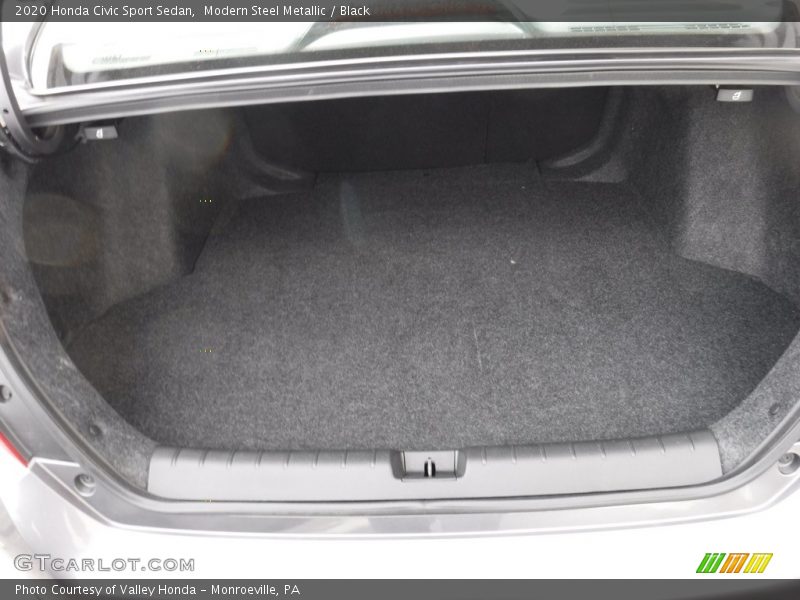 Modern Steel Metallic / Black 2020 Honda Civic Sport Sedan