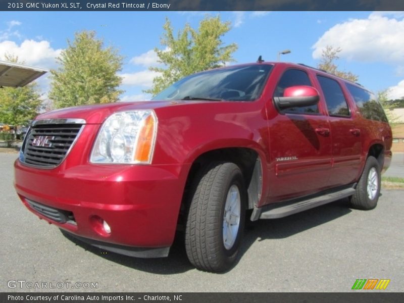 Crystal Red Tintcoat / Ebony 2013 GMC Yukon XL SLT