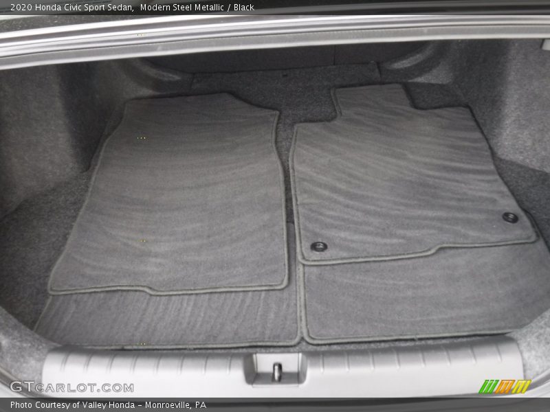 Modern Steel Metallic / Black 2020 Honda Civic Sport Sedan