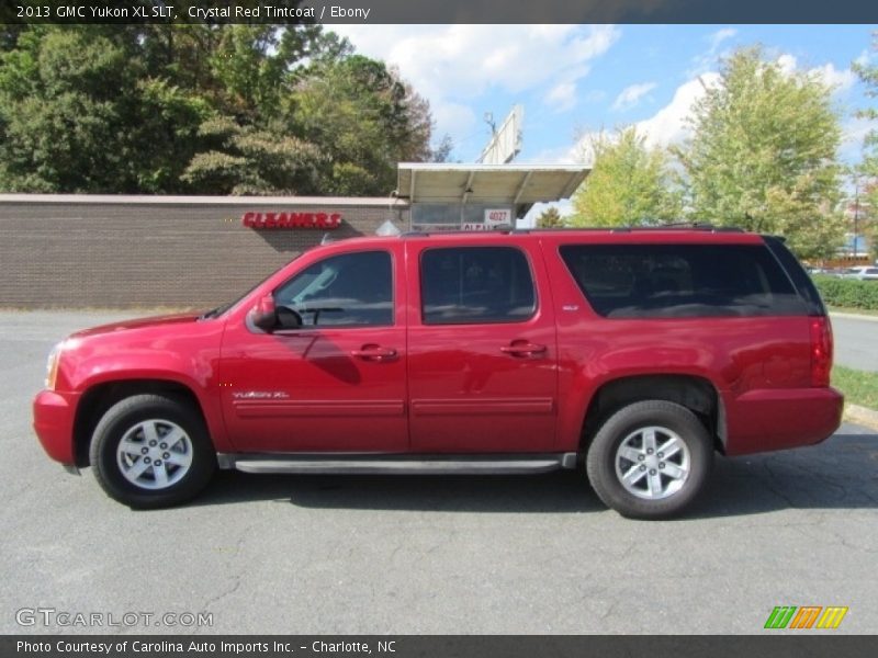 Crystal Red Tintcoat / Ebony 2013 GMC Yukon XL SLT
