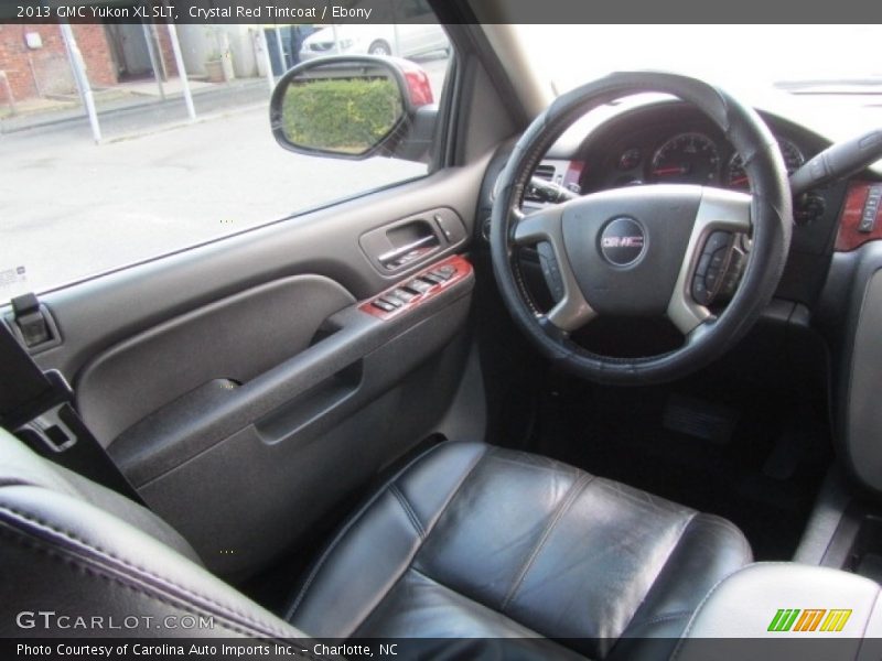 Crystal Red Tintcoat / Ebony 2013 GMC Yukon XL SLT