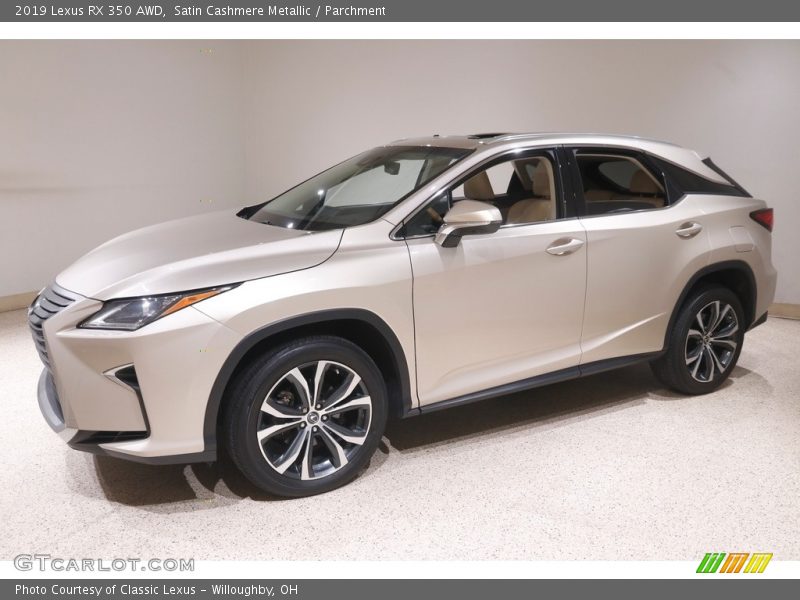 Satin Cashmere Metallic / Parchment 2019 Lexus RX 350 AWD