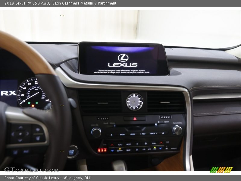 Satin Cashmere Metallic / Parchment 2019 Lexus RX 350 AWD