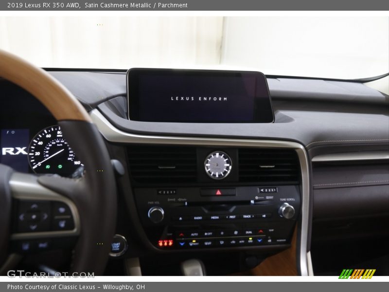 Satin Cashmere Metallic / Parchment 2019 Lexus RX 350 AWD