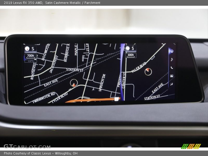 Satin Cashmere Metallic / Parchment 2019 Lexus RX 350 AWD