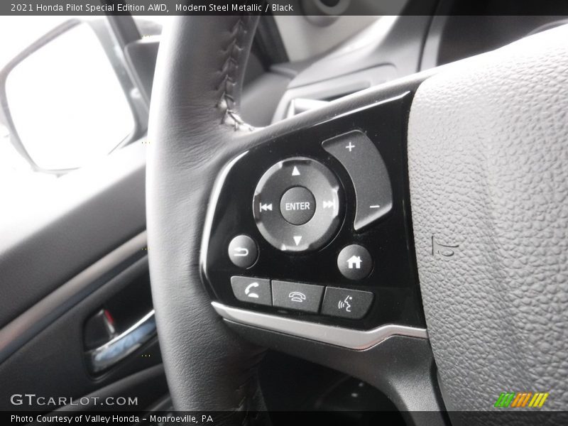 Modern Steel Metallic / Black 2021 Honda Pilot Special Edition AWD