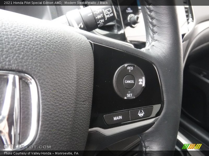 Modern Steel Metallic / Black 2021 Honda Pilot Special Edition AWD
