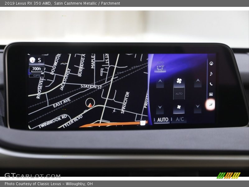 Satin Cashmere Metallic / Parchment 2019 Lexus RX 350 AWD