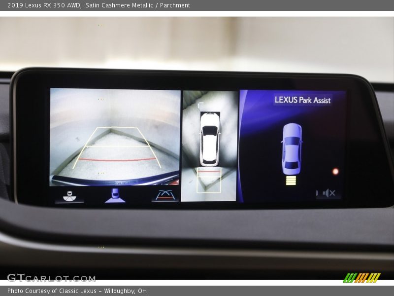 Satin Cashmere Metallic / Parchment 2019 Lexus RX 350 AWD