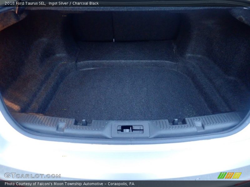 Ingot Silver / Charcoal Black 2018 Ford Taurus SEL