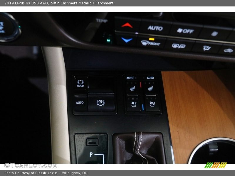 Satin Cashmere Metallic / Parchment 2019 Lexus RX 350 AWD