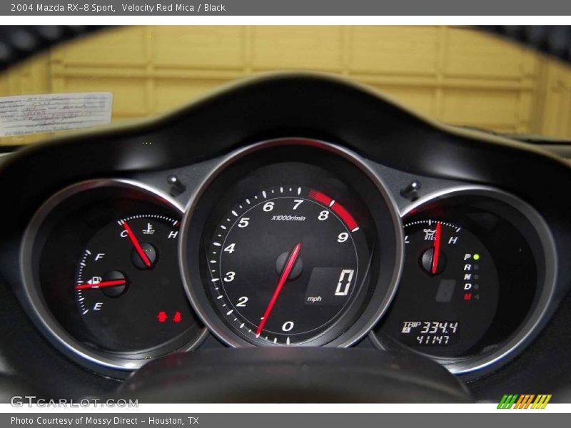 Velocity Red Mica / Black 2004 Mazda RX-8 Sport