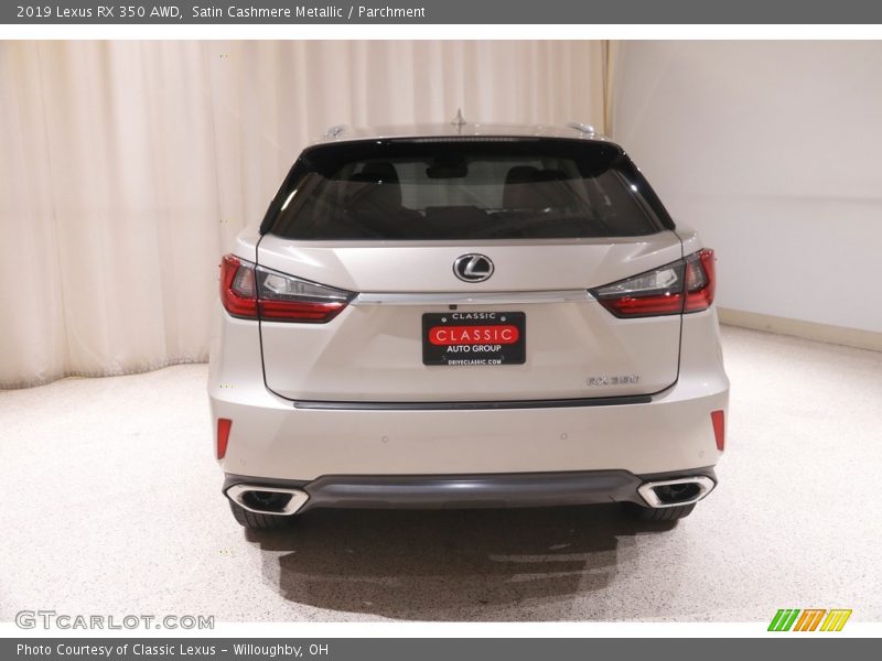 Satin Cashmere Metallic / Parchment 2019 Lexus RX 350 AWD