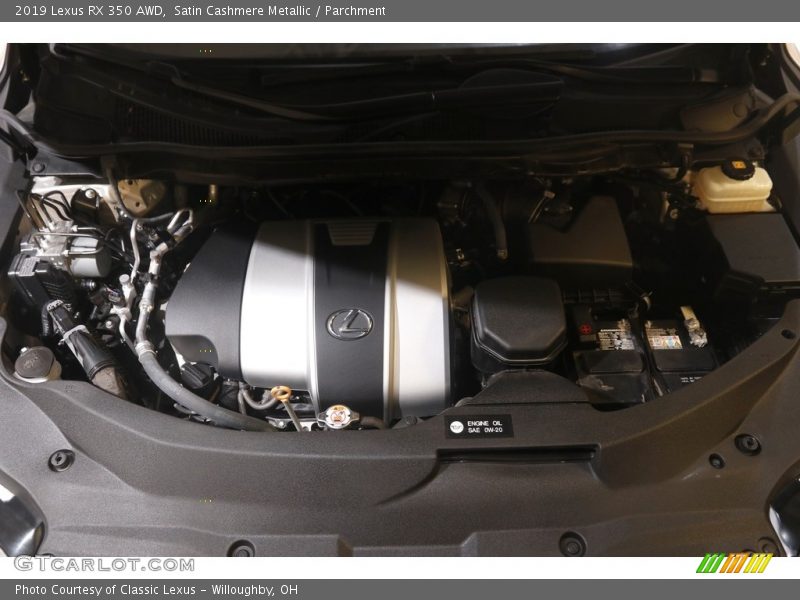 Satin Cashmere Metallic / Parchment 2019 Lexus RX 350 AWD