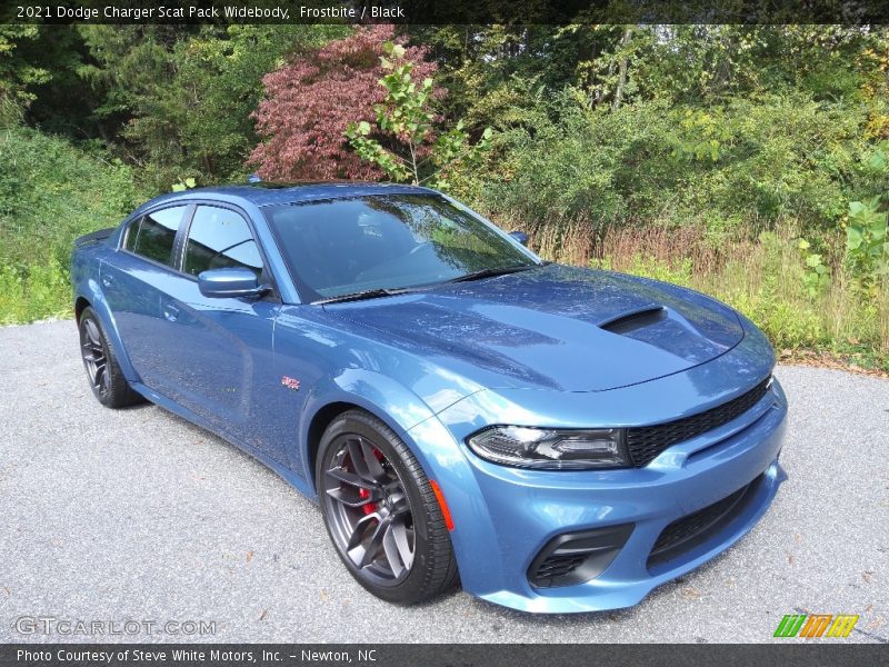 Front 3/4 View of 2021 Charger Scat Pack Widebody