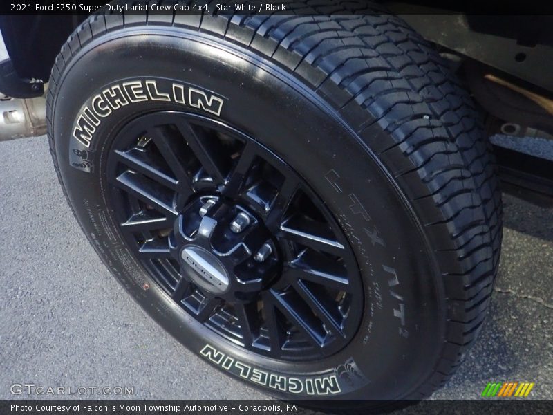 Star White / Black 2021 Ford F250 Super Duty Lariat Crew Cab 4x4