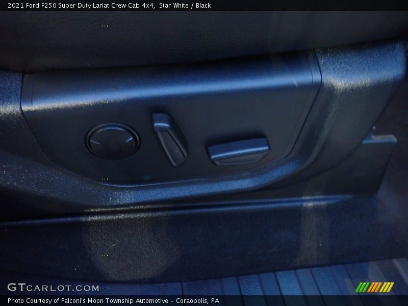 Star White / Black 2021 Ford F250 Super Duty Lariat Crew Cab 4x4