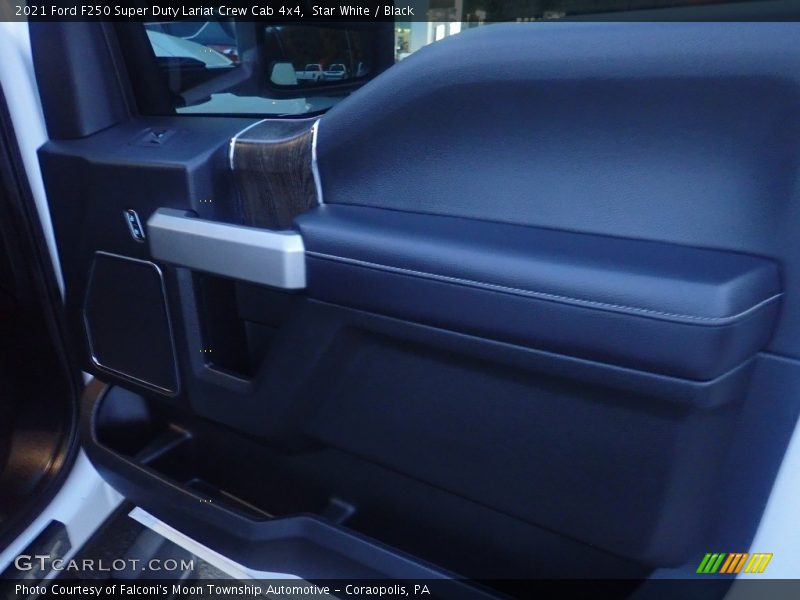Star White / Black 2021 Ford F250 Super Duty Lariat Crew Cab 4x4