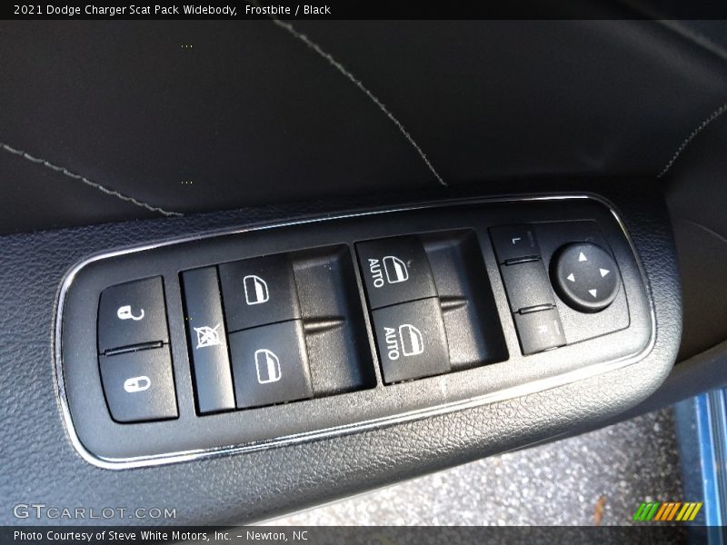 Frostbite / Black 2021 Dodge Charger Scat Pack Widebody