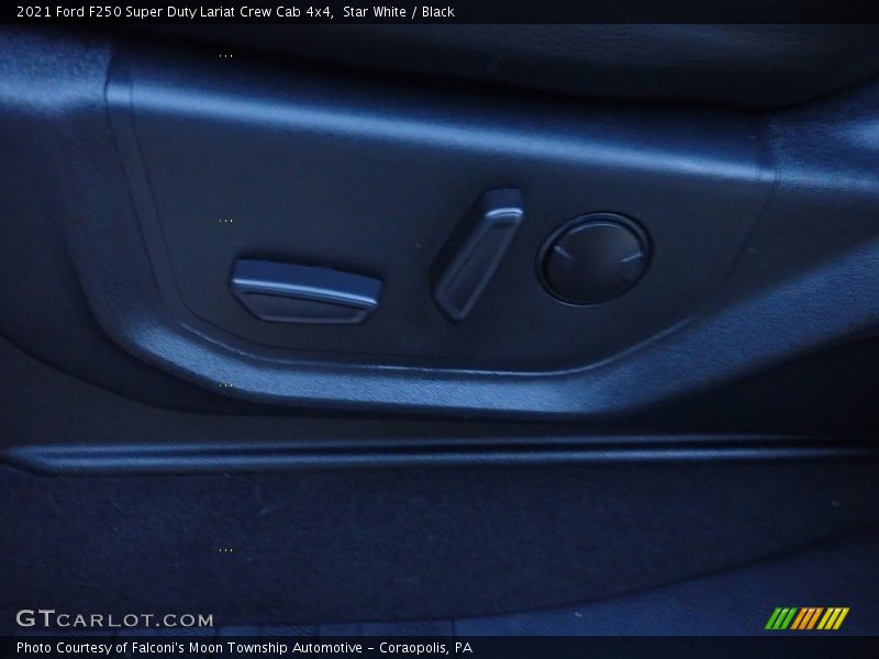 Star White / Black 2021 Ford F250 Super Duty Lariat Crew Cab 4x4