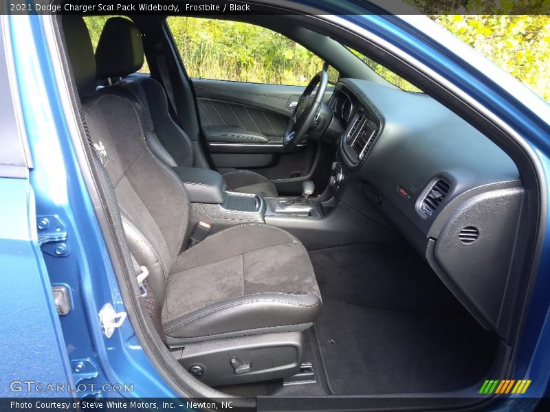 Frostbite / Black 2021 Dodge Charger Scat Pack Widebody