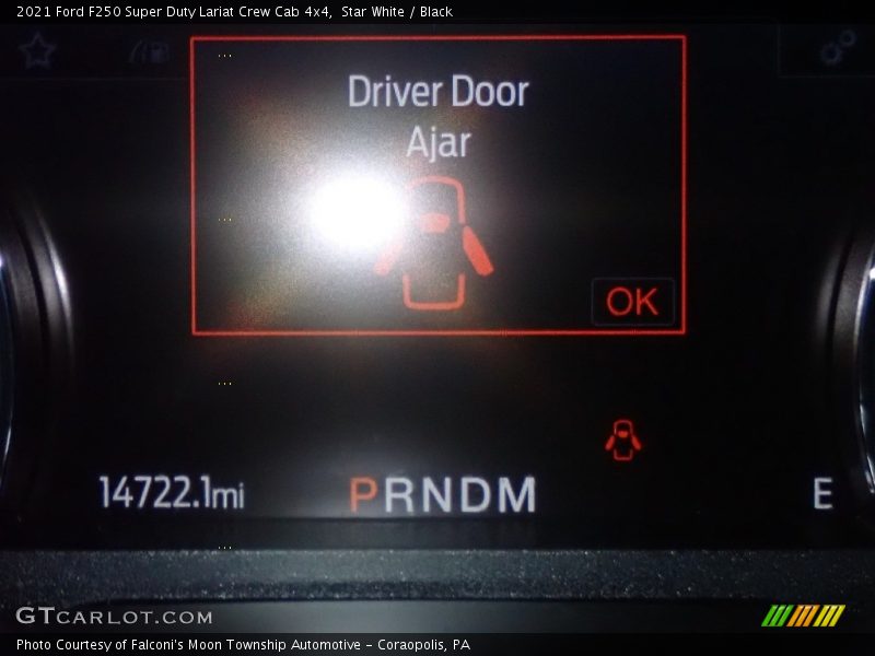 Star White / Black 2021 Ford F250 Super Duty Lariat Crew Cab 4x4