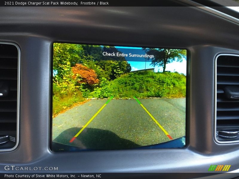 Frostbite / Black 2021 Dodge Charger Scat Pack Widebody