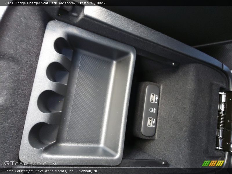 Frostbite / Black 2021 Dodge Charger Scat Pack Widebody