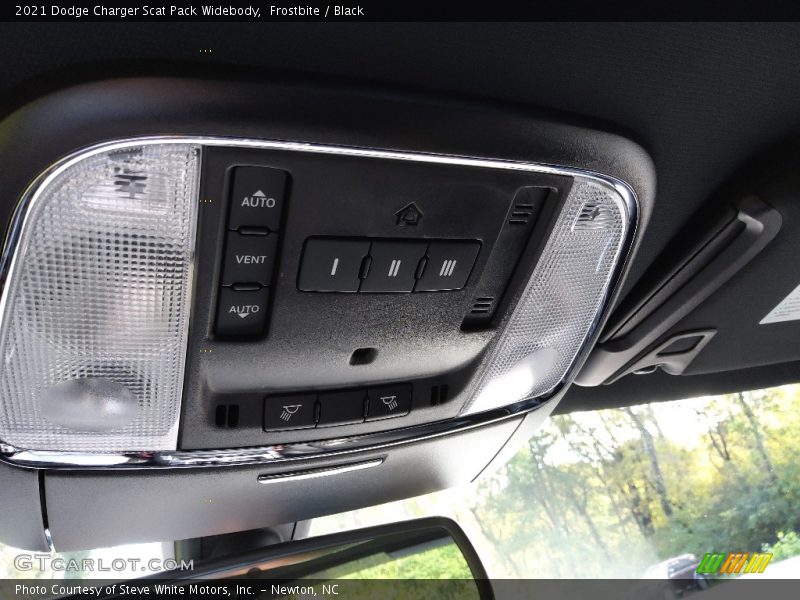 Frostbite / Black 2021 Dodge Charger Scat Pack Widebody