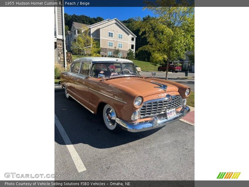 Peach / Beige 1955 Hudson Hornet Custom 6