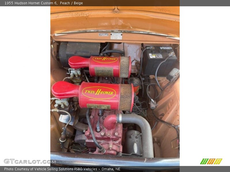 Peach / Beige 1955 Hudson Hornet Custom 6