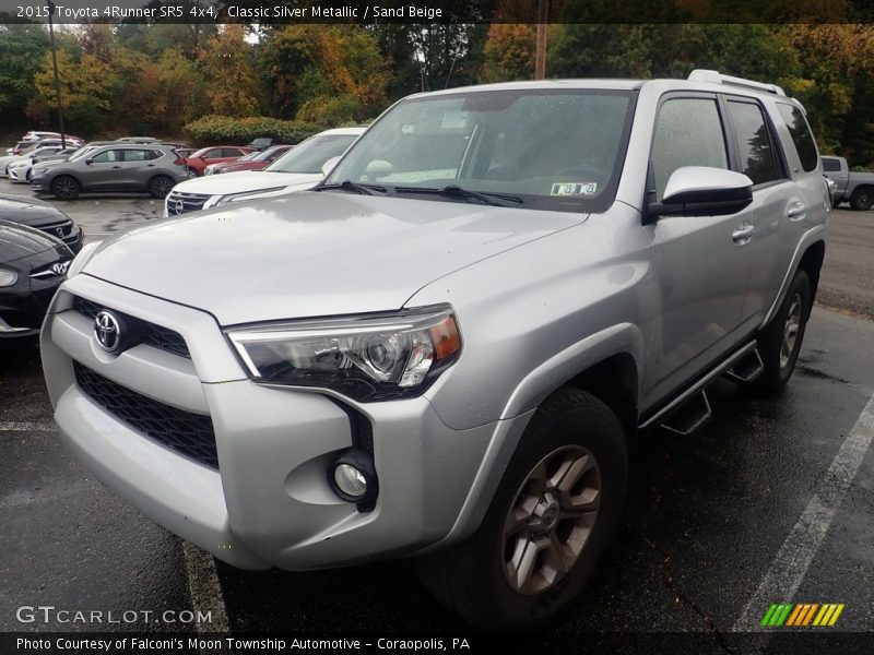 Classic Silver Metallic / Sand Beige 2015 Toyota 4Runner SR5 4x4