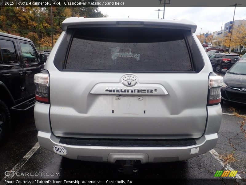 Classic Silver Metallic / Sand Beige 2015 Toyota 4Runner SR5 4x4