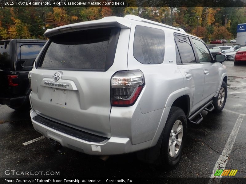 Classic Silver Metallic / Sand Beige 2015 Toyota 4Runner SR5 4x4