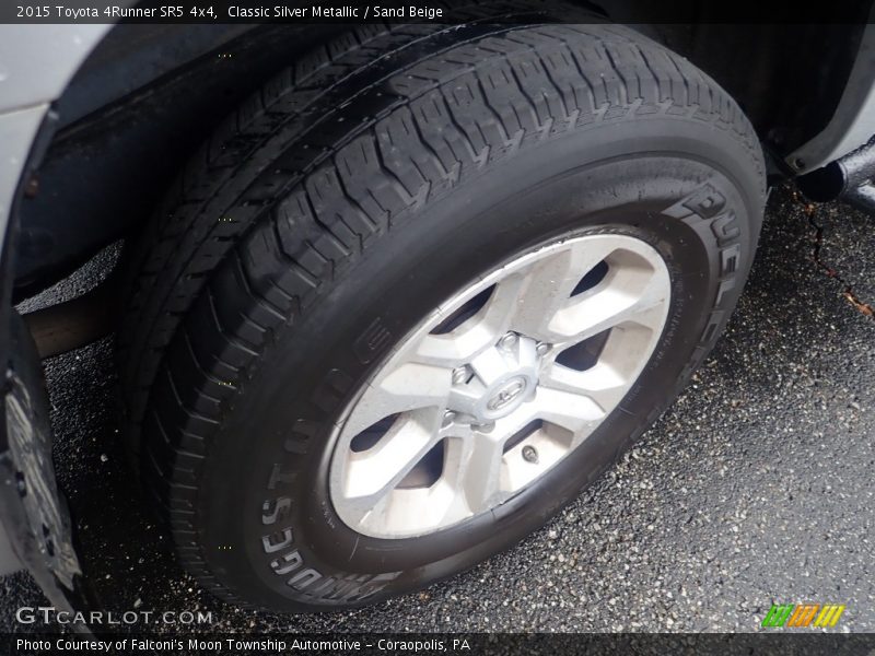 Classic Silver Metallic / Sand Beige 2015 Toyota 4Runner SR5 4x4