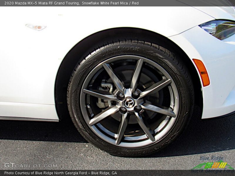Snowflake White Pearl Mica / Red 2020 Mazda MX-5 Miata RF Grand Touring