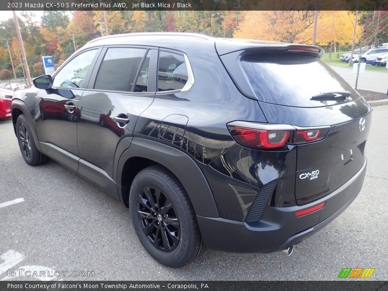 Jet Black Mica / Black 2023 Mazda CX-50 S Preferred Plus AWD