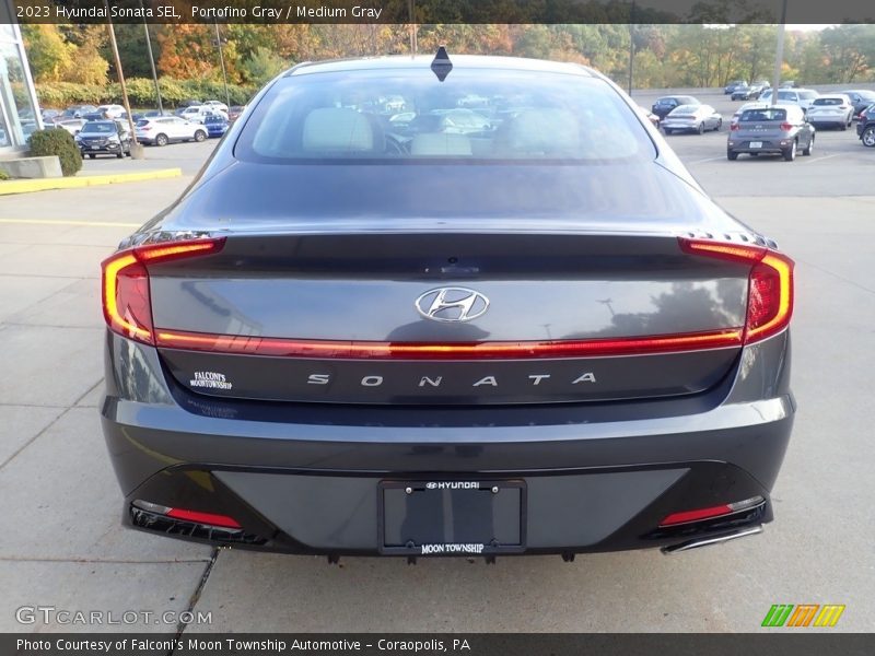 Portofino Gray / Medium Gray 2023 Hyundai Sonata SEL