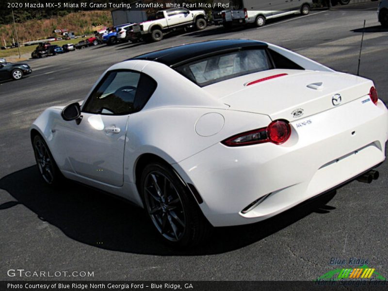 Snowflake White Pearl Mica / Red 2020 Mazda MX-5 Miata RF Grand Touring