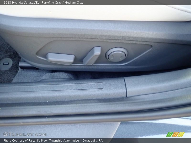 Portofino Gray / Medium Gray 2023 Hyundai Sonata SEL