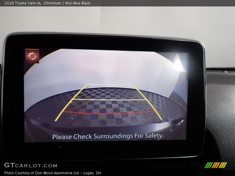 Chromium / Mid-Blue Black 2018 Toyota Yaris iA