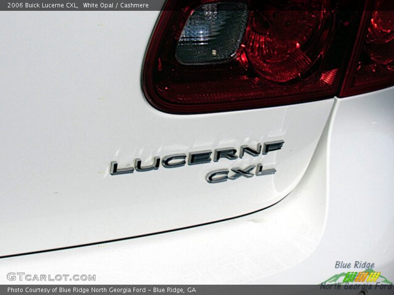White Opal / Cashmere 2006 Buick Lucerne CXL
