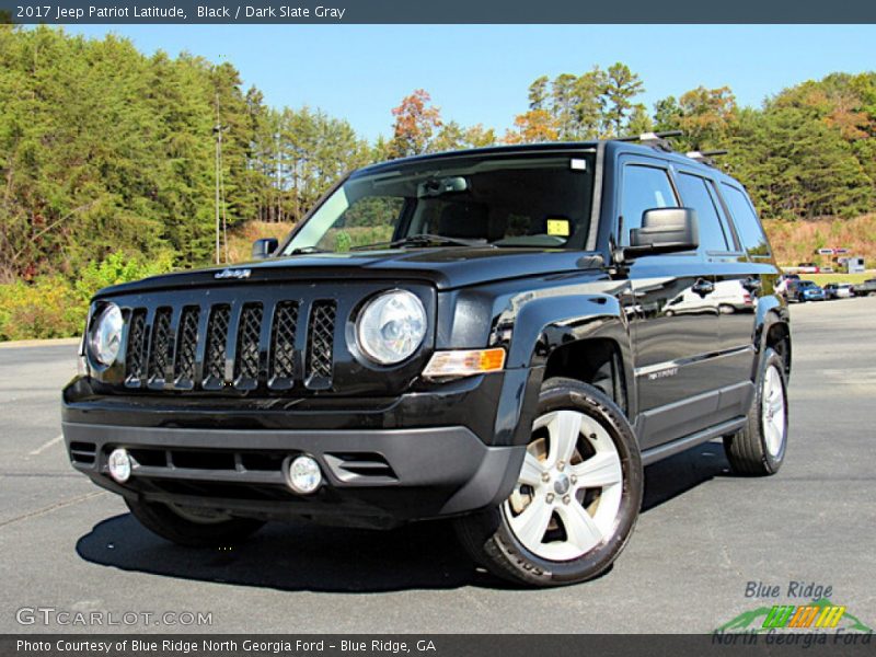 Black / Dark Slate Gray 2017 Jeep Patriot Latitude