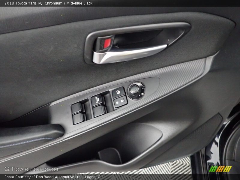 Chromium / Mid-Blue Black 2018 Toyota Yaris iA