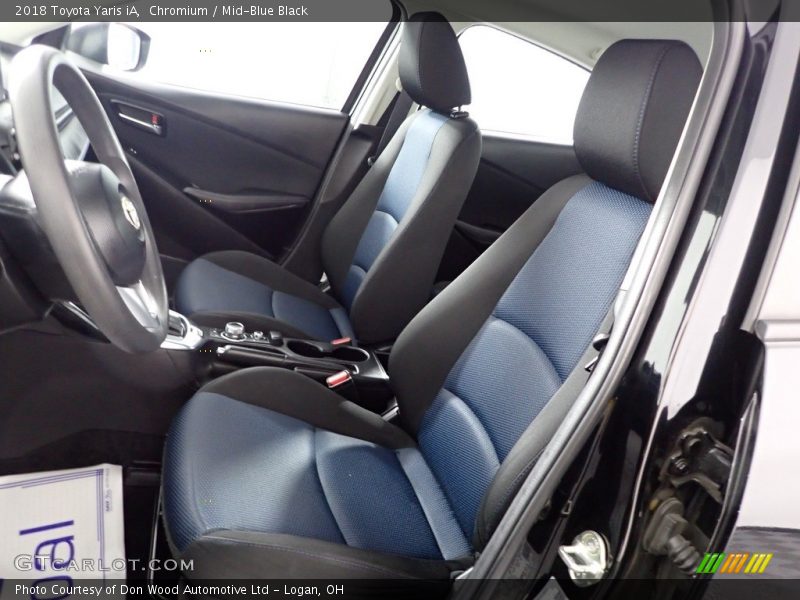 Chromium / Mid-Blue Black 2018 Toyota Yaris iA