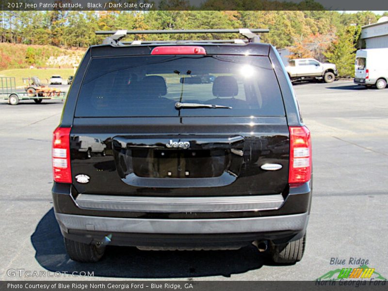 Black / Dark Slate Gray 2017 Jeep Patriot Latitude