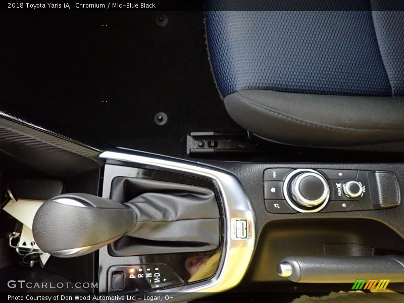 Chromium / Mid-Blue Black 2018 Toyota Yaris iA