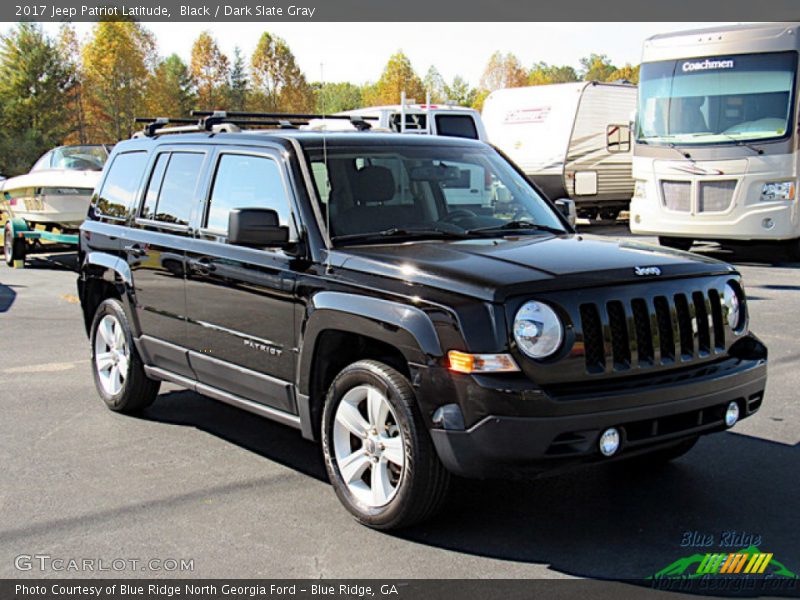 Black / Dark Slate Gray 2017 Jeep Patriot Latitude
